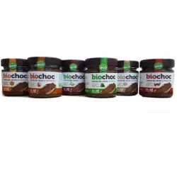 BIOCHOC CREMA DE CACAO BIO 200GR CRISTAL con aceite de oliva Virgen Extra