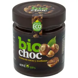 BIOCHOC CREMA DE CACAO AVELLANA BIO 200GR CRISTAL