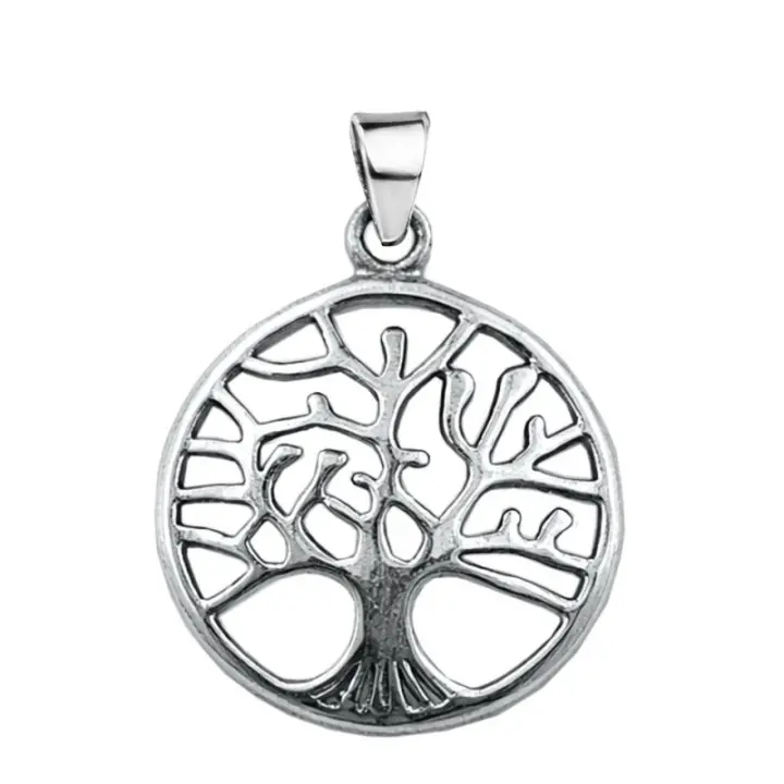 Colgante de plata Arbol de la Vida, 16 mm
