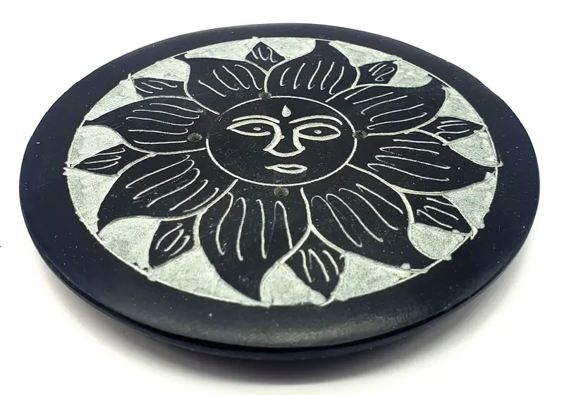 Porta Incienso Red Sun