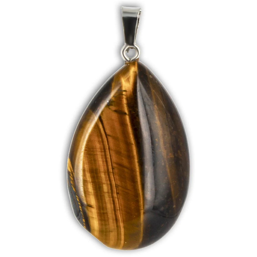 Colgante de lágrima Ojo de Tigre