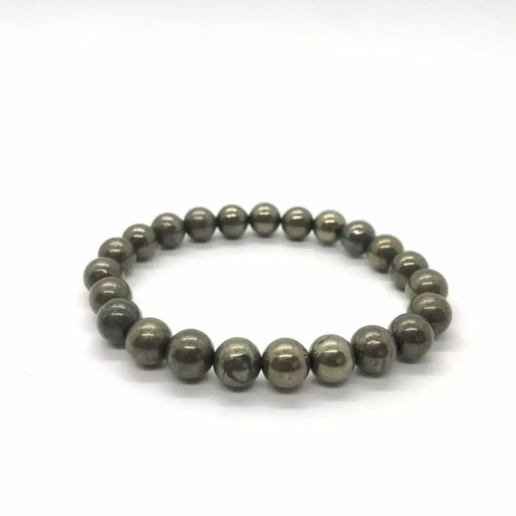 Pulsera pirita 4mm