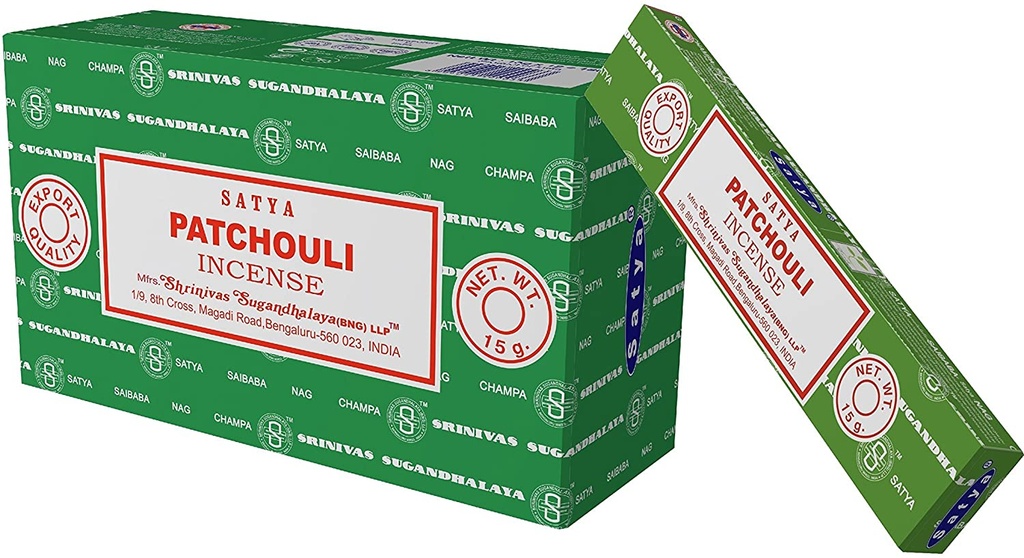 Satya PATCHOULI 15GM Incense Sticks