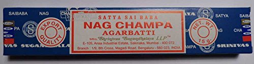 [8904234400037] INCIENSO SATYA SAI BABA NAG CHAMPA 15gr