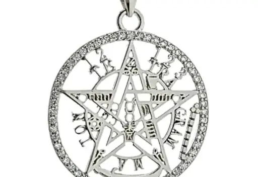 [1000376] Colgante Plata Tetragramaton 25 mm
