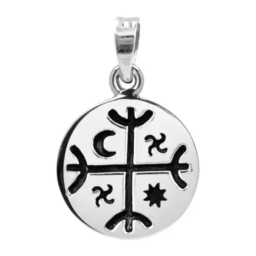 [1001028] Colgante de plata Kultrum, 10 mm