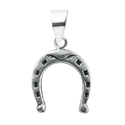 [1001108] Colgante de plata herradura, 12 mm