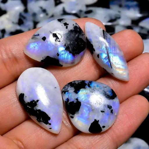 [7414] Piedra Luna Arcoiris