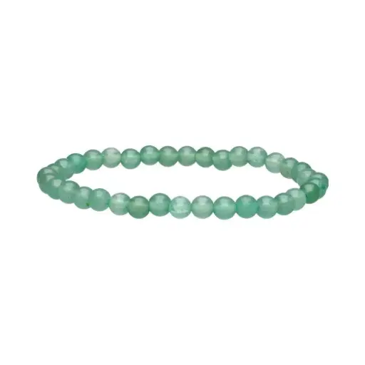 [4155] Pulsera Aventurina verde  4mm