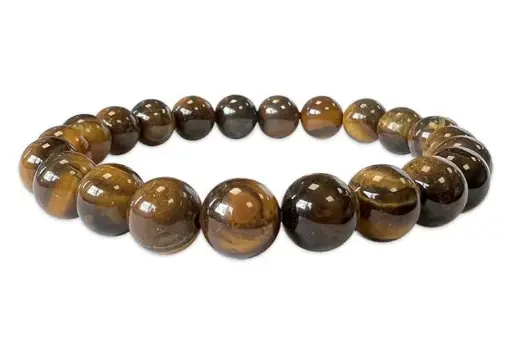 [87546] Pulsera ojo tigre sin brillo 8mm