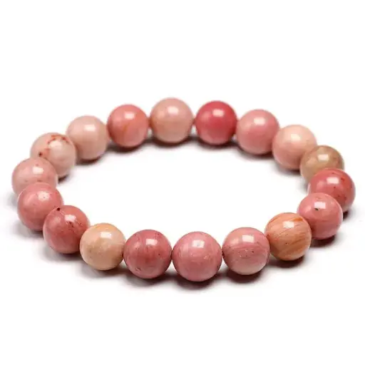 [3455] Pulsera Rodonita  8mm