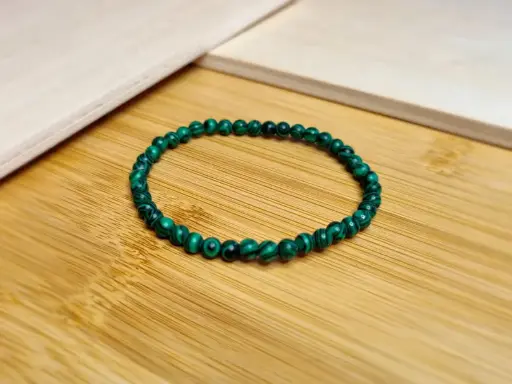 [85154] Pulsera Malaquita  4mm