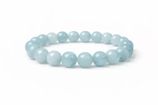 [93456] Pulsera Aguamarina  8mm